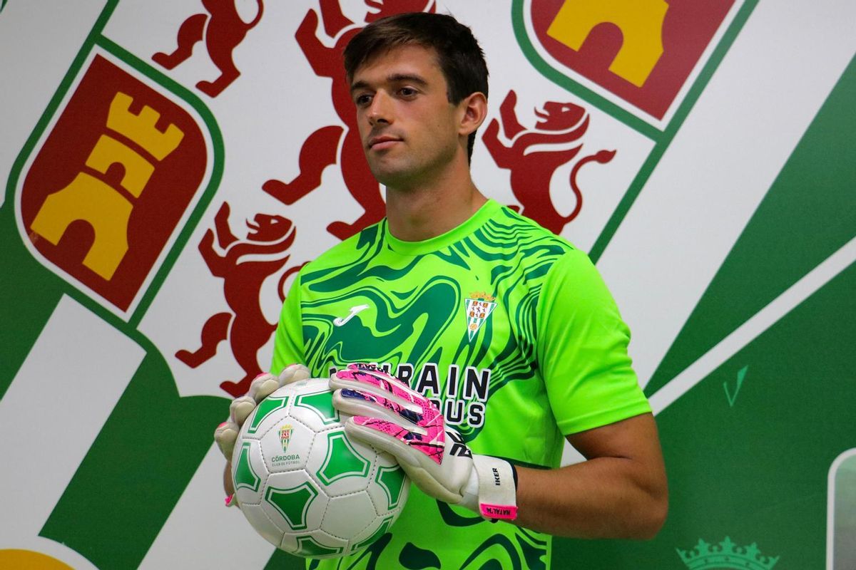 Iker Álvarez, nuevo portero del Córdoba CF.