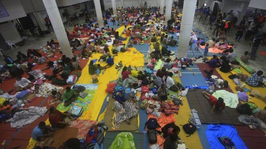 Unos 7.000 evacuados en el sur de Tailandia por la tormenta Pabuk