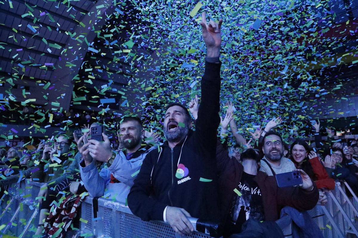 EN IMÁGENES: El multitudinario concierto de Amaral en Avilés, 27 años después