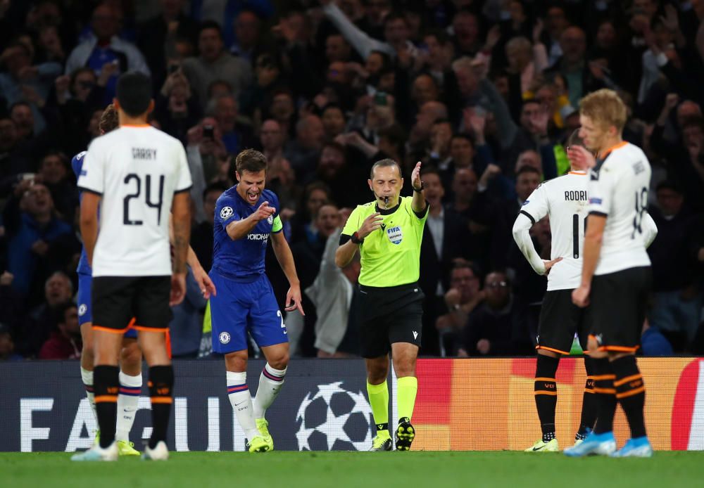 Chelsea - Valencia CF: Las mejores fotos