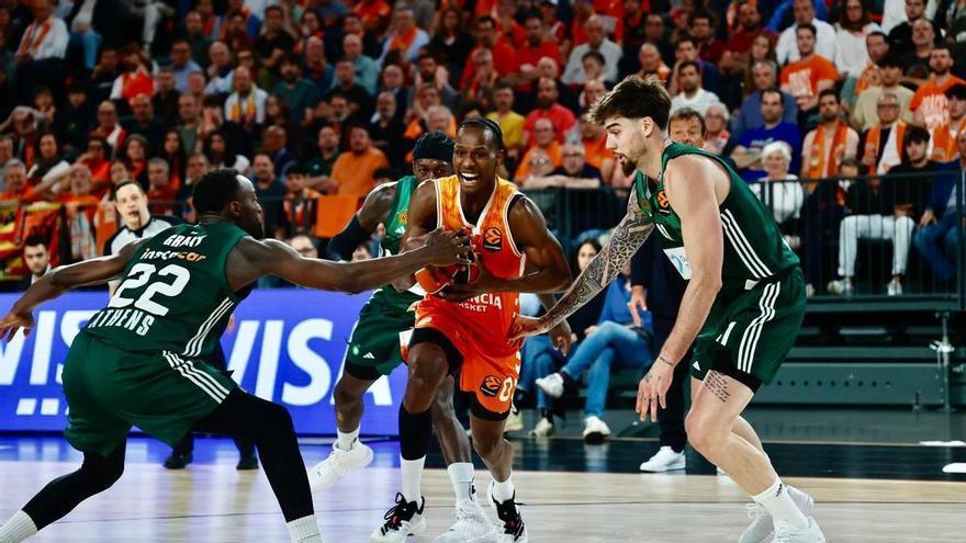 Valencia Basket pierde de forma cruel la primera batalla ante Panathinaikos