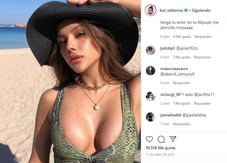 Katerina, amiga de Neymar y 'reina' de las Tentaciones