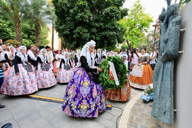 Homenaje a los foguerers y barraquers fallecidos 2022