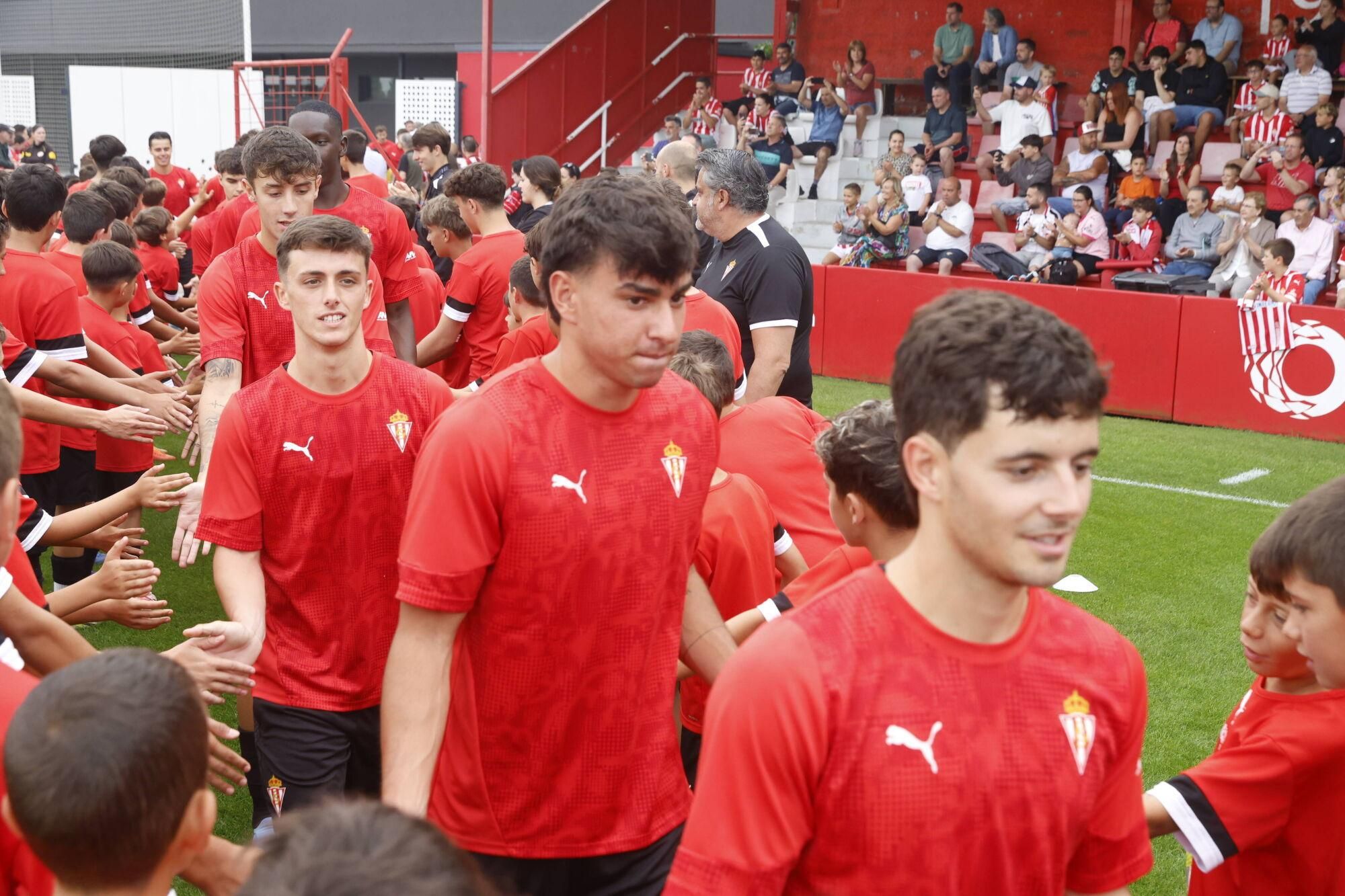 EN IMÁGENES: Primer entrenamiento de Sporting tras el regreso de las vacaciones