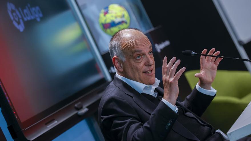 Tebas: “Laporta no ha convencido a nadie con sus explicaciones”