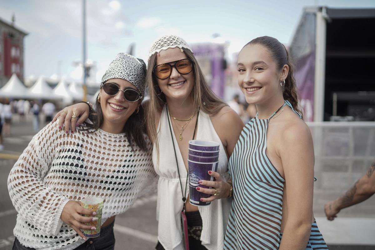 Público en la segunda jornada del Morriña Fest en el Muelle de la Batería en A Coruña