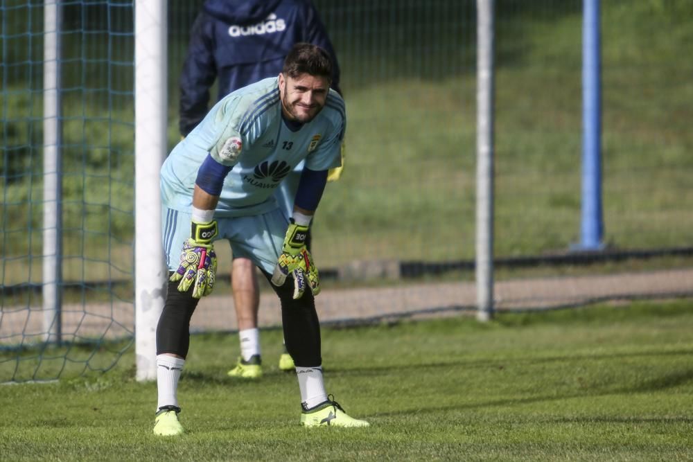 Entrenamiento del Real Oviedo