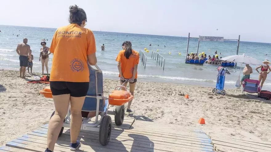 Comienza el servicio del baño adaptado en Alicante