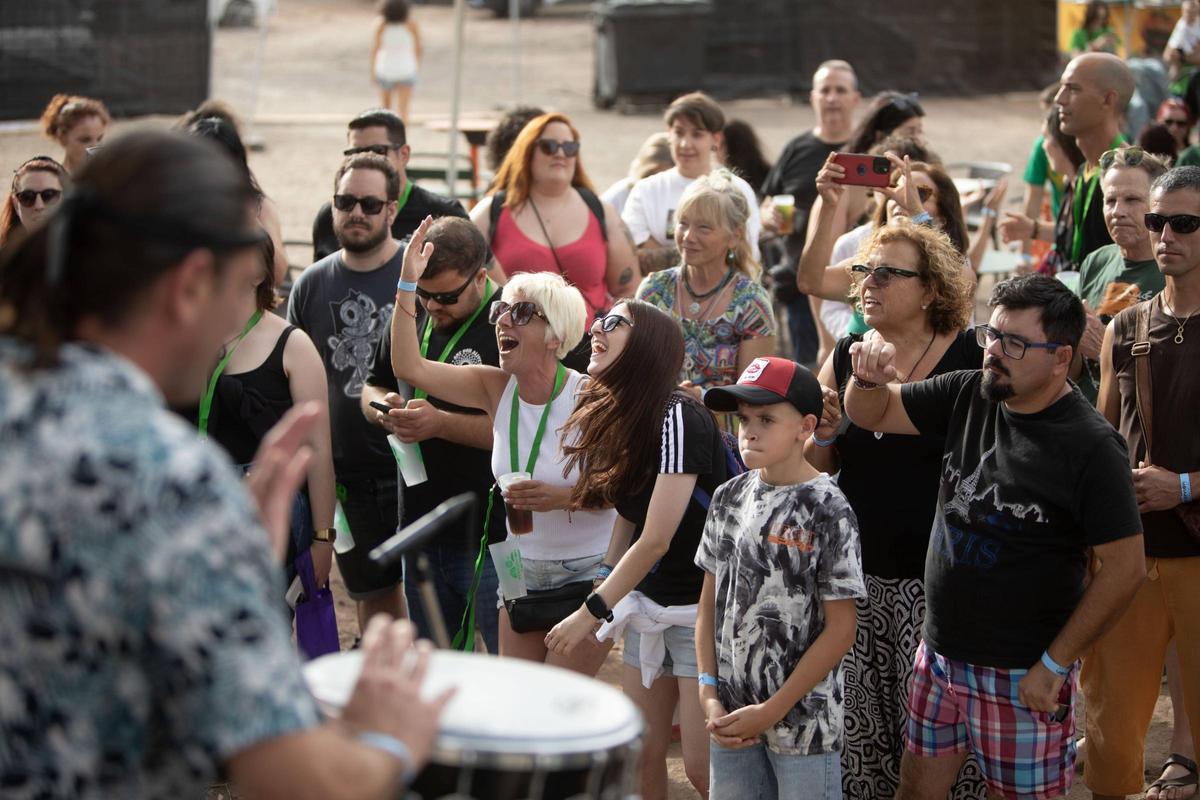 Público de un concierto celebrado en la Gerencia de AHM.