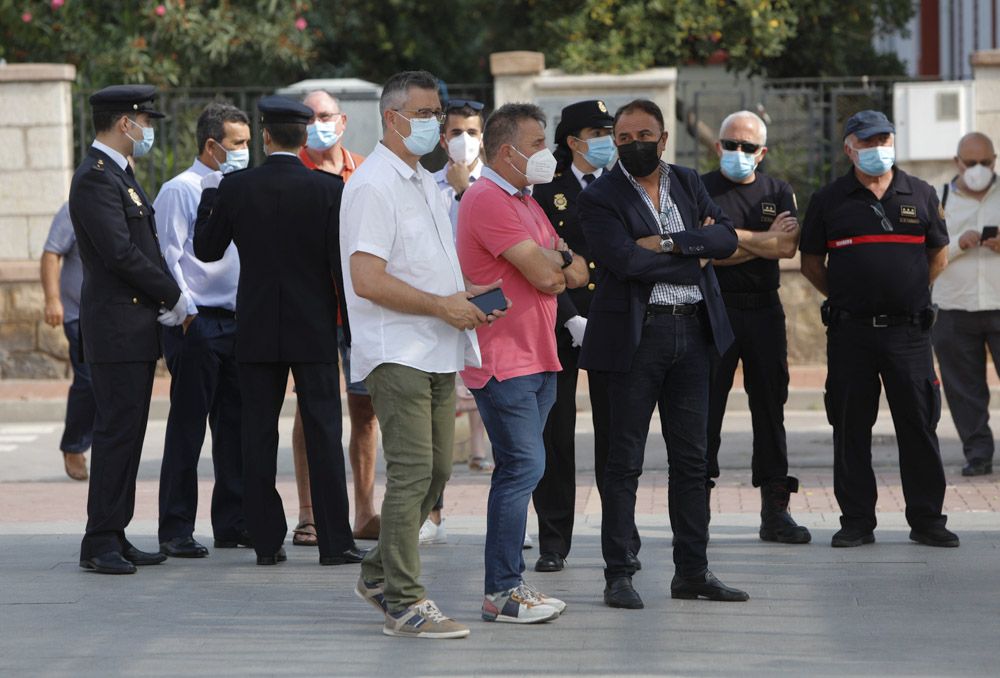 Acto institucional por el Patrón del Cuerpo Nacional de Policía en Sagunt.