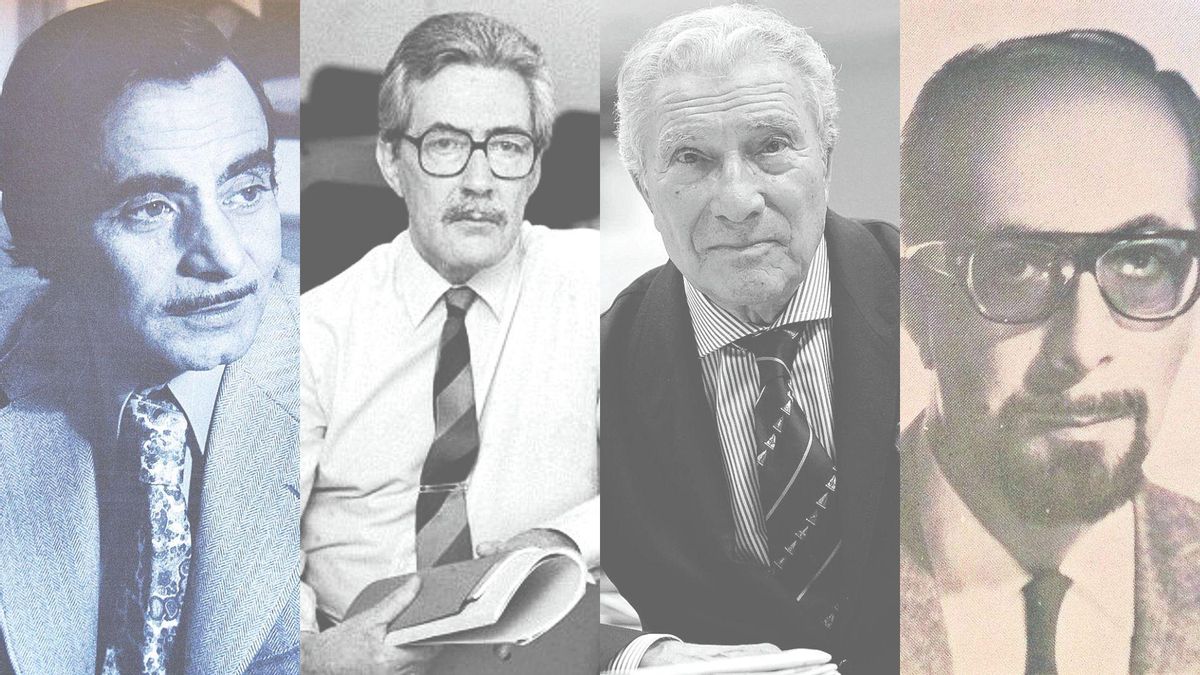 Salvador Jiménez, Jesús de la Serna, Miguel Ors y Miguel Pérez Calderón (de izq. a der.)