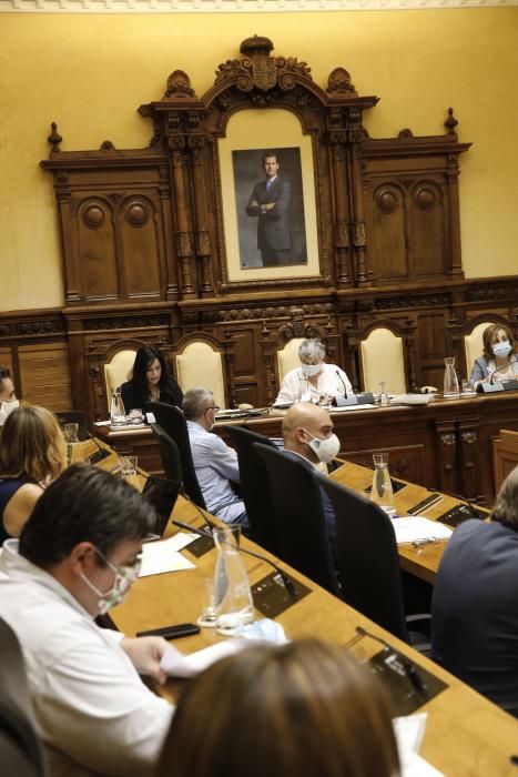 Pleno municipal de septiembre en Gijón