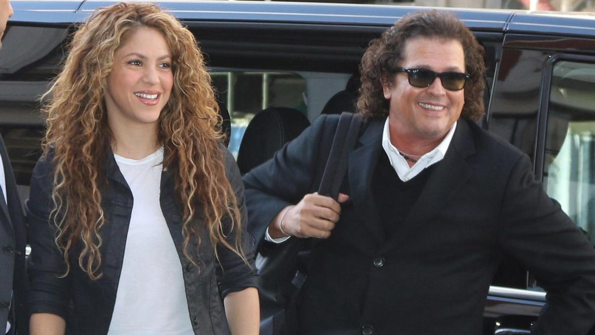 Shakira y Carlos Vives.