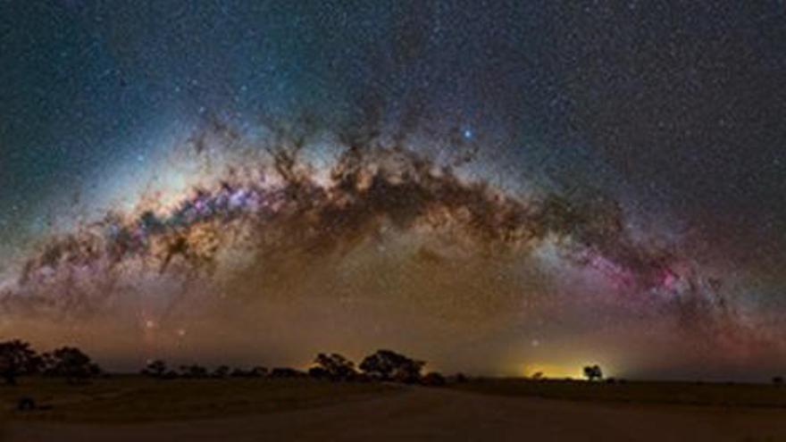 La Via Làctia captada des del desert de Namíbia.