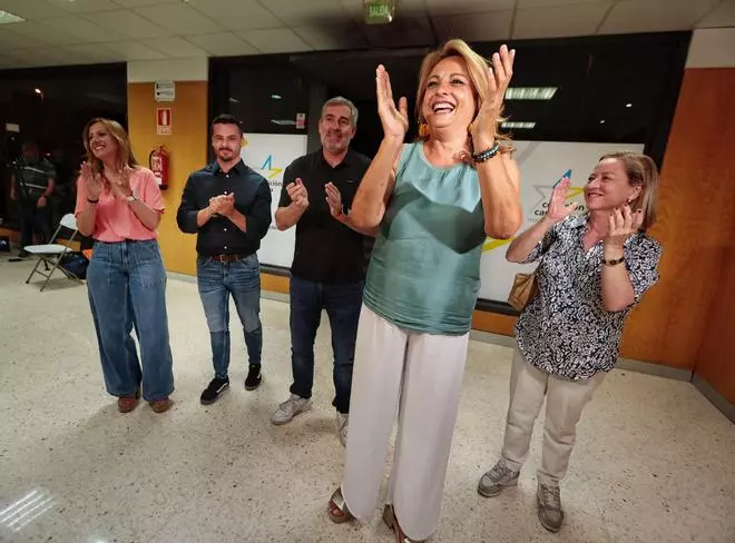 CC valora los resultados de las elecciones del 23J en la provincia de Santa Cruz de Tenerife