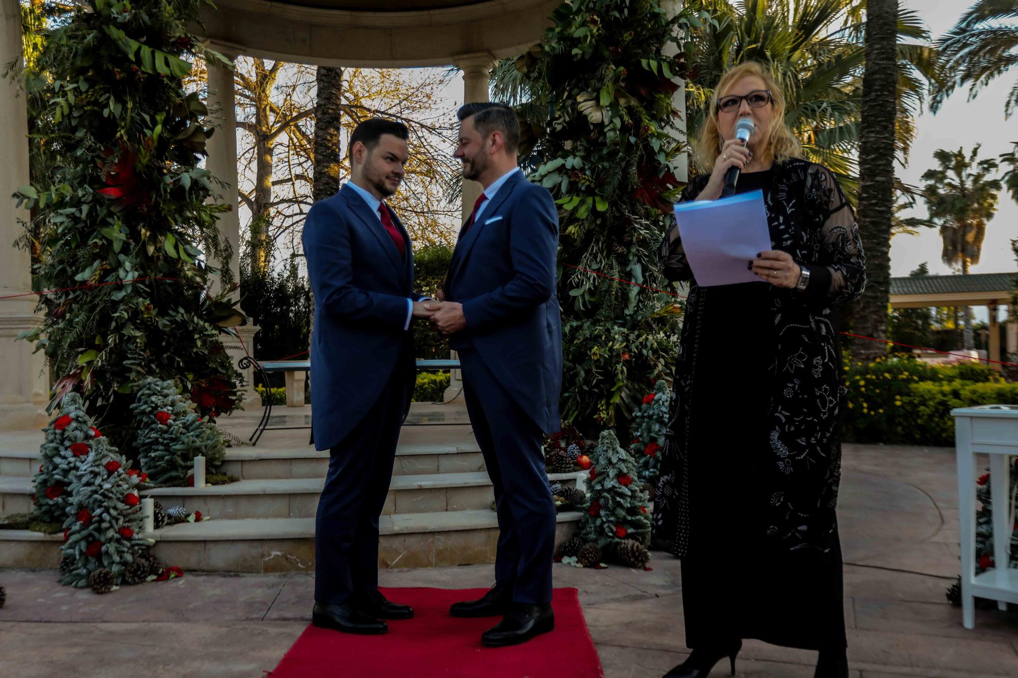 Boda del concejal Carlos Galiana y Daniel Lisarde