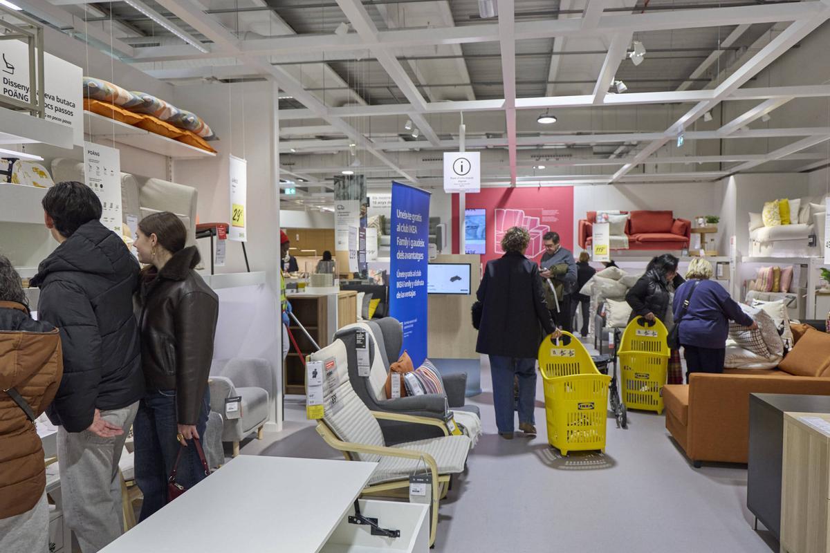 Les fotos de la inauguració de l'IKEA de Girona