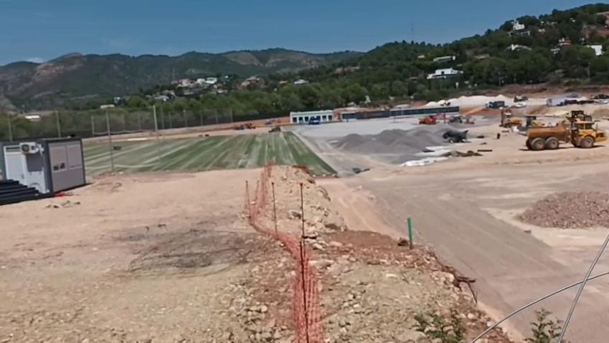 Vídeo | La ciudad deportiva del Castellón se blinda ante su inminente estreno