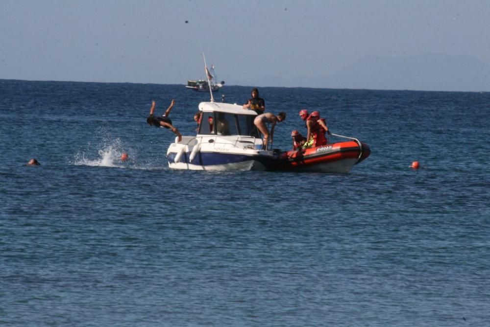 Simulacro de salvamento en Águilas