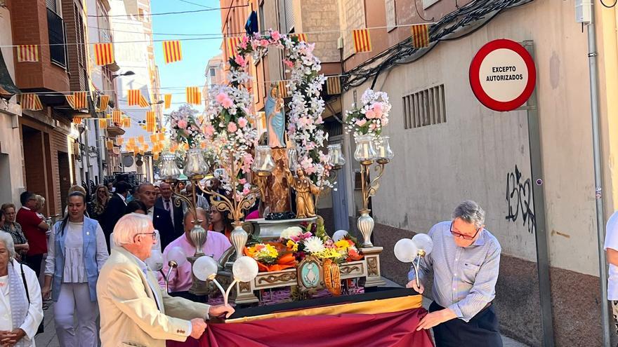 Las imágenes de la fiesta del barrio del Pilar de Vila-real en honor a su patrona