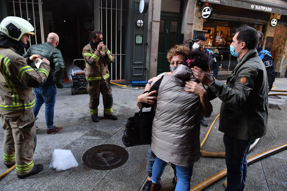 Incendio en la calle de la Estrella