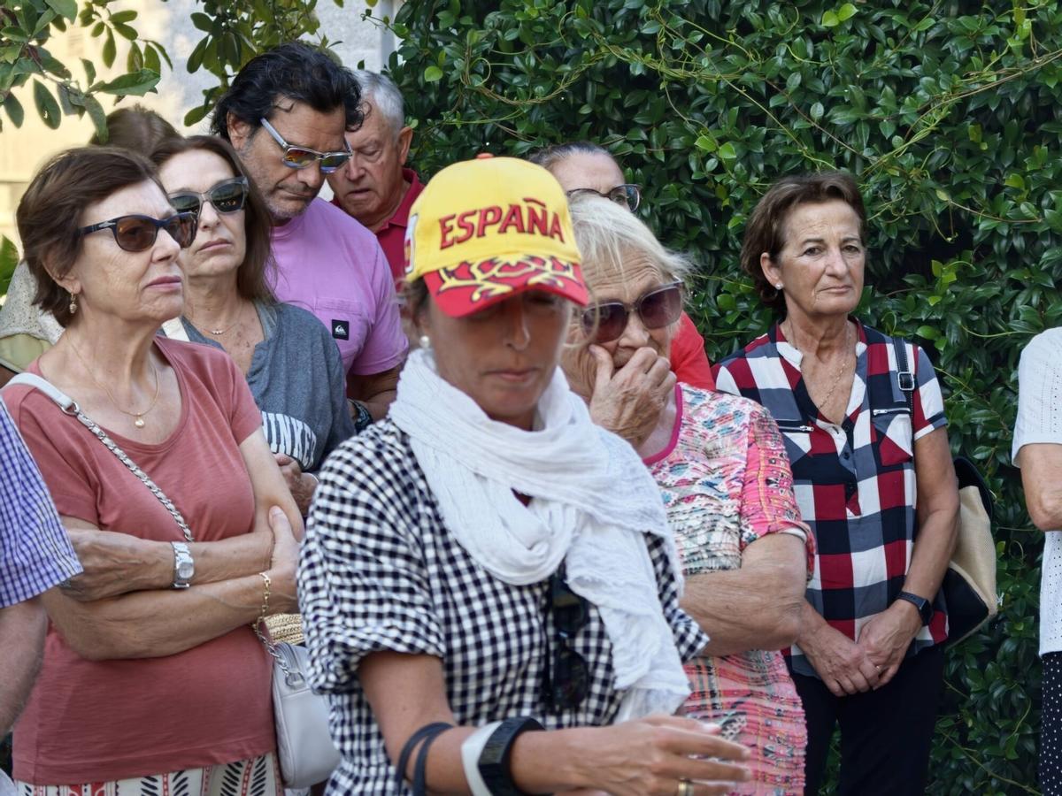 Concentración en apoyo a Ceuta en Cangas