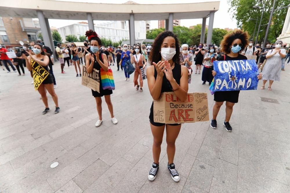 Protesta contra el racismo en Murcia