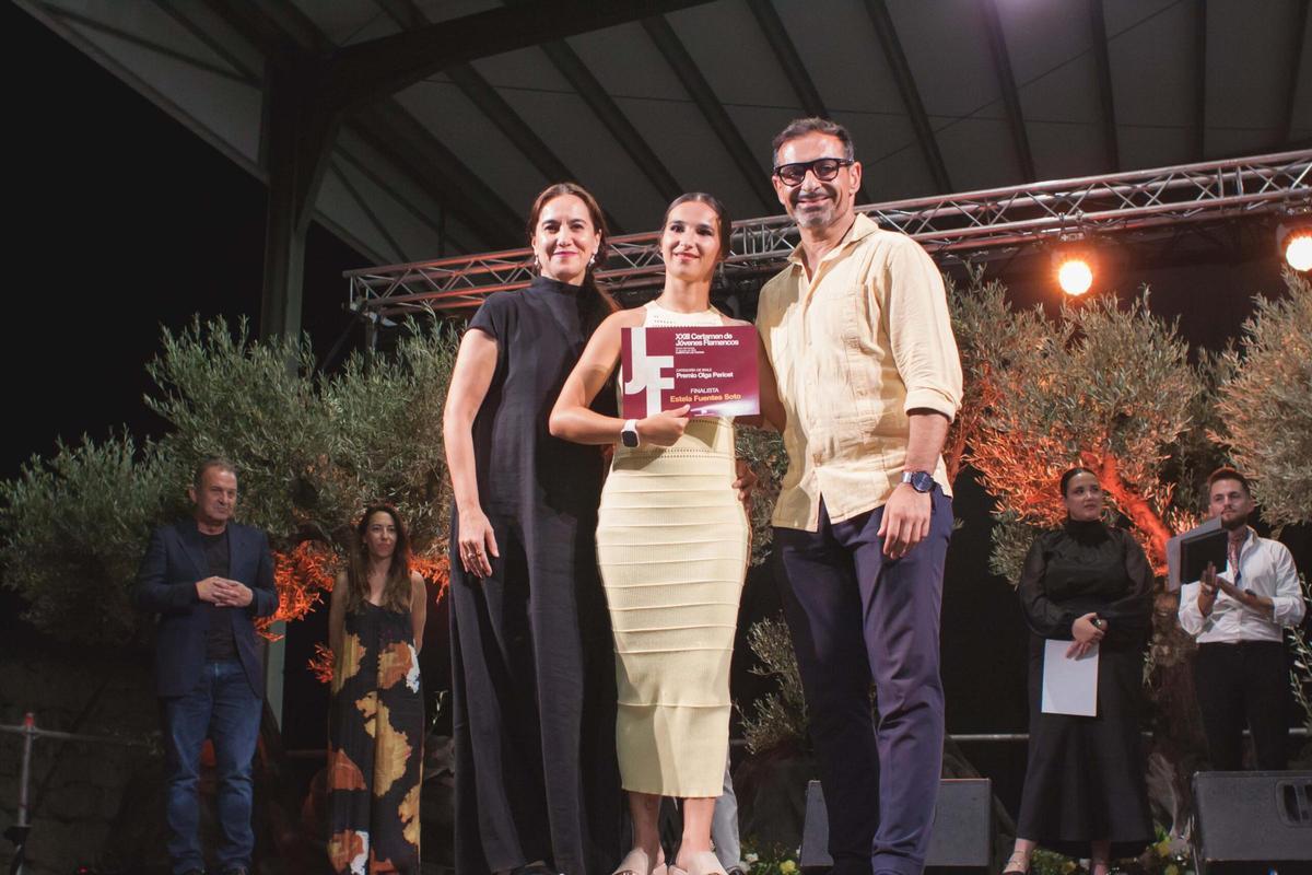 Una de las ganadoras del certamen.