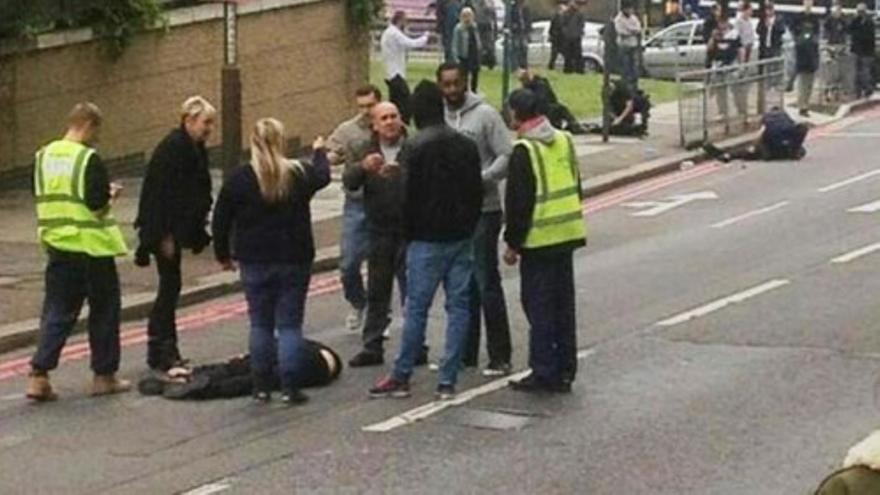 Un soldado británico es decapitado en Londres