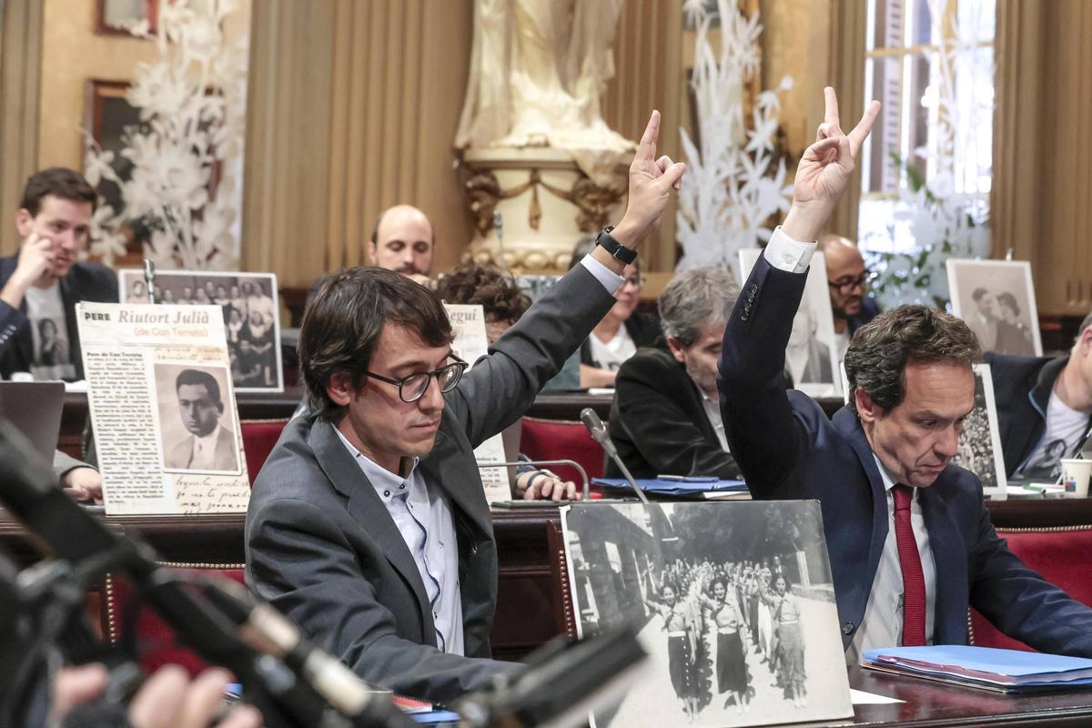 PP y Vox derogan la Ley de Memoria Democrática de Baleares PP y Vox derogan la Ley de Memoria Democrática de Baleares