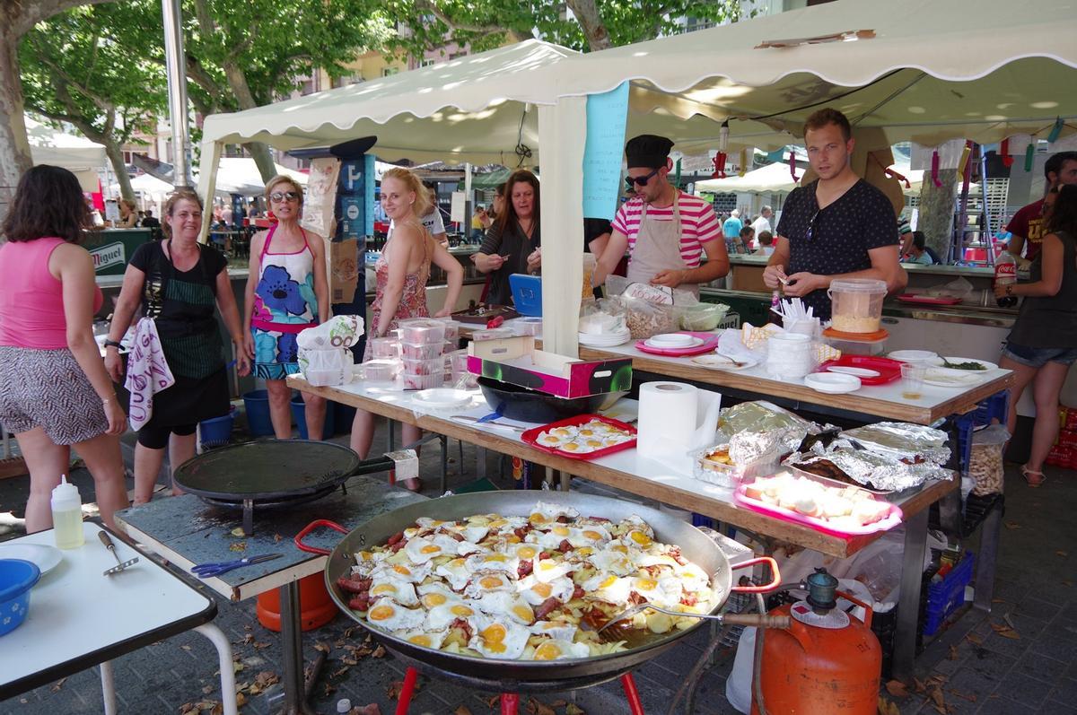 Fira Gastronòmica d'Oliva.