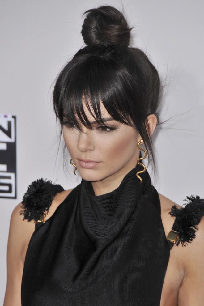 Kendall Jenner, con flequillo