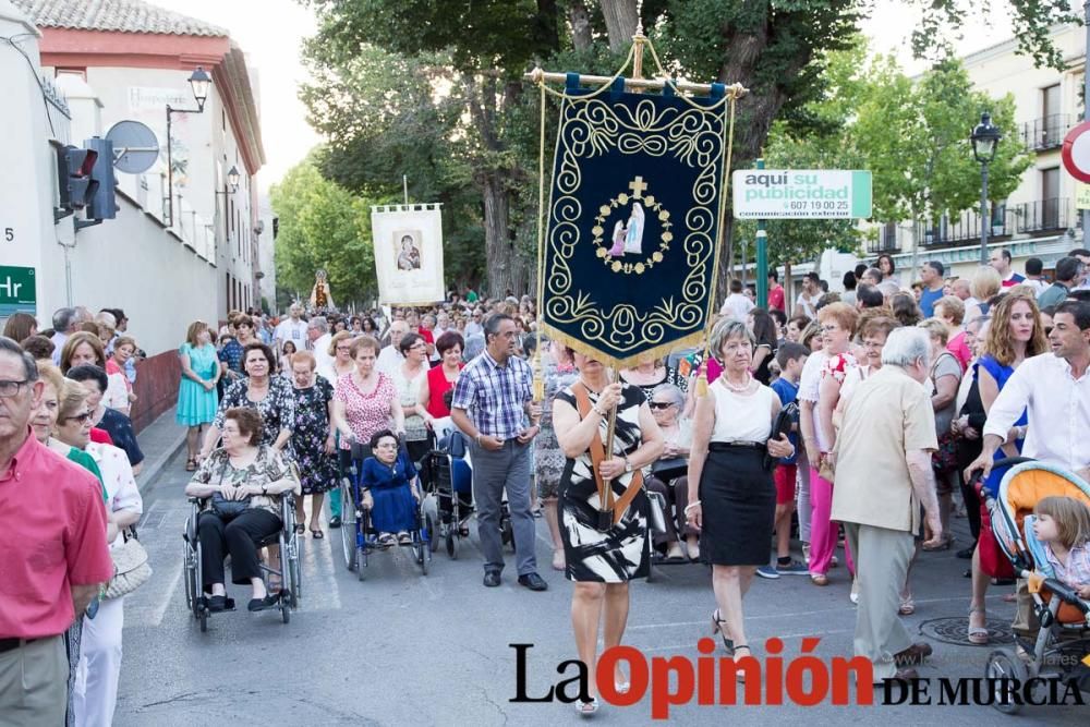 Procesión Virgen del Carmen en Caravaca