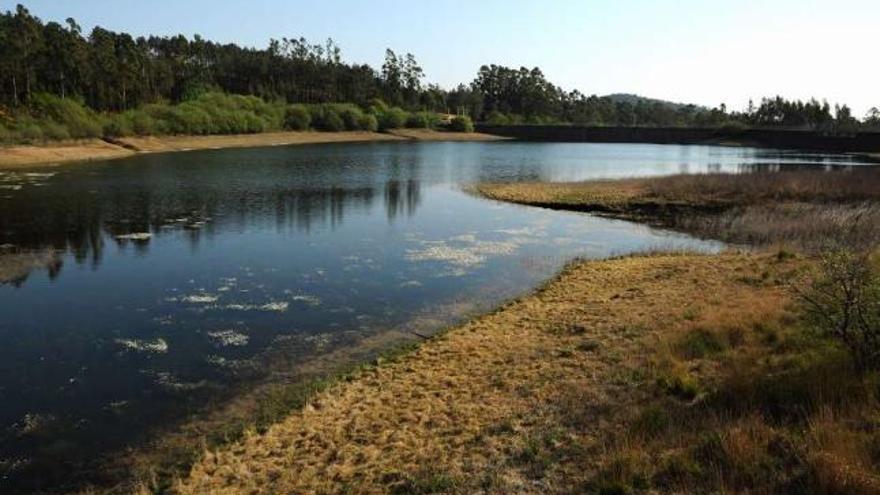 El embalse de Castroagudín, incluido en las zonas húmedas sensibles.  // Iñaki Abella