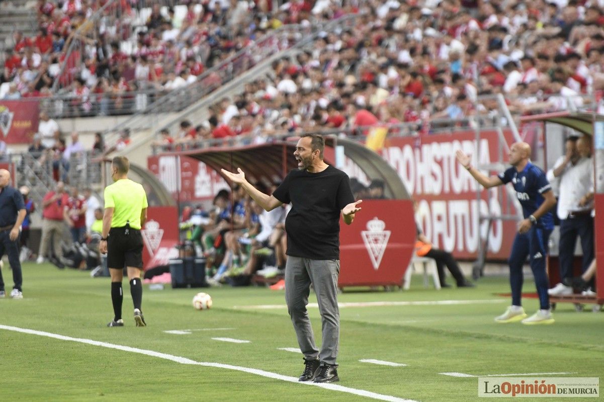 Así fue el encuentro del play off del Real Murcia y el Nástic en la lucha por el ascenso