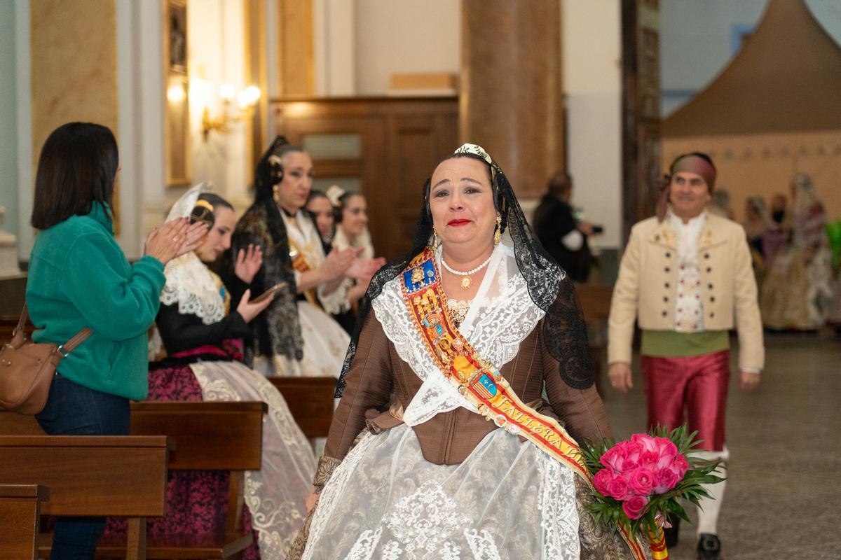 Las falleras mayores de las distintas comisiones de Riba-roja viven con emoción la Ofrenda de 2026.