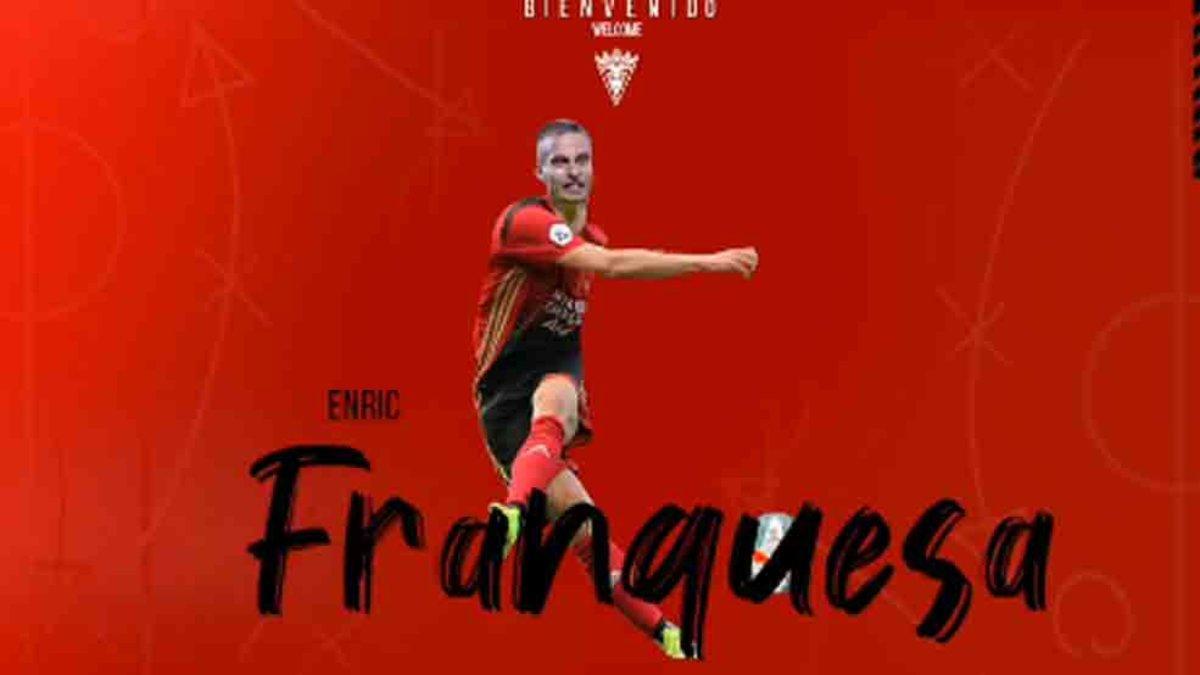 Franquesa jugará en el Mirandés