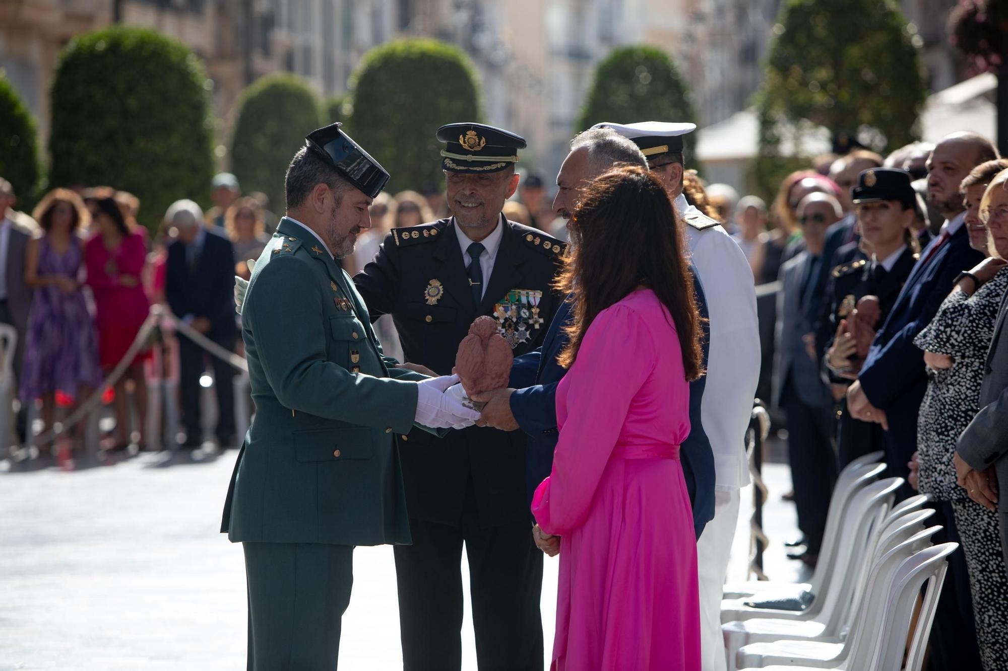 La Policía conmemora en Cartagena el día de los Ángeles Custodios