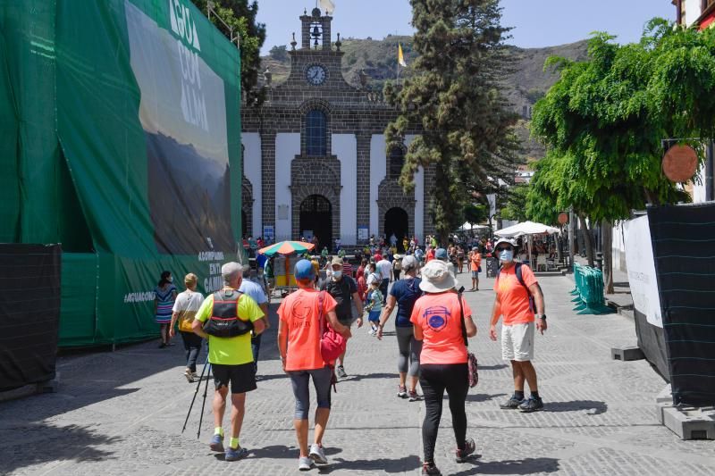 Ambiente festivo en Teror, previo a la fiesta del Pino