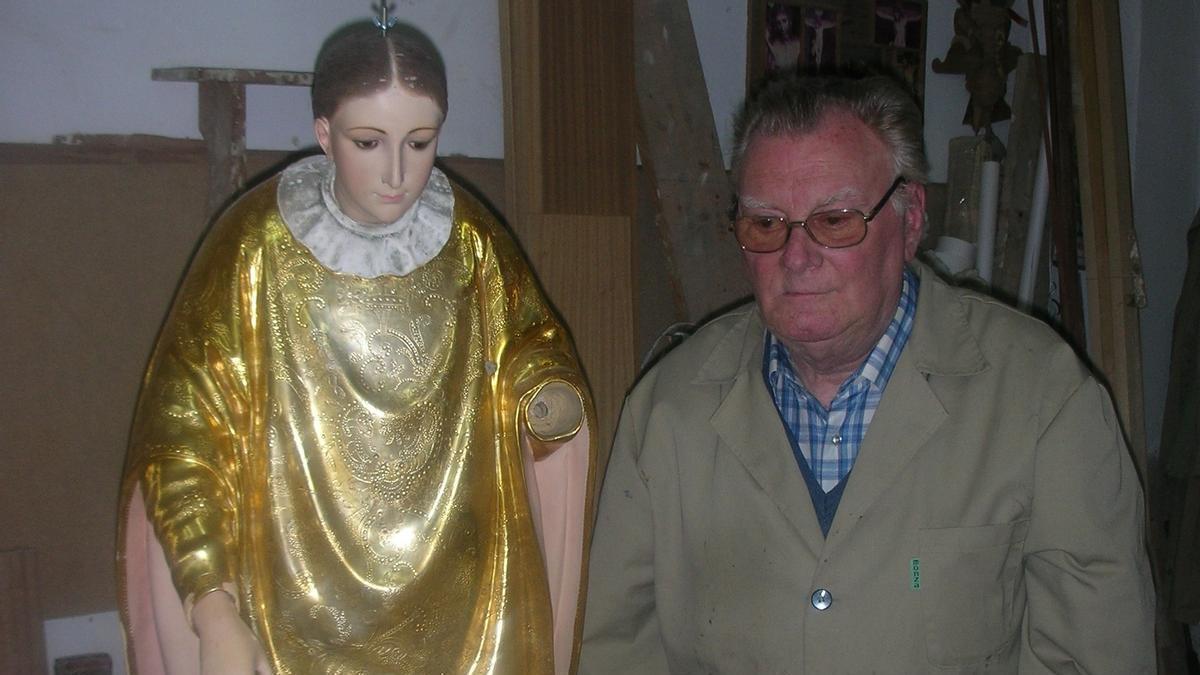 El daurador Francisco Greses.