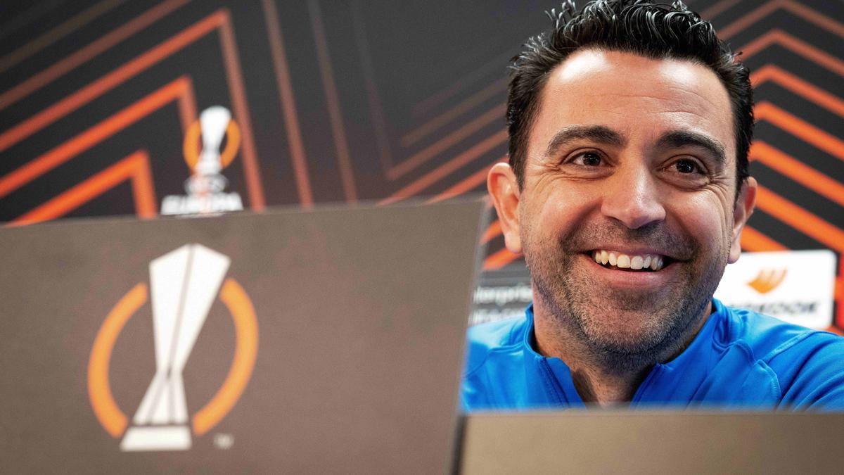 Xavi Hernández: "Me da rabia escuchar la música de la Champions y no estar ahí pero no es nuestra realidad".