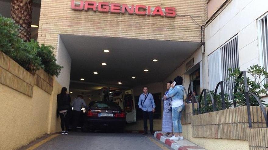 Entrada a Urgencias de Carlos Haya.