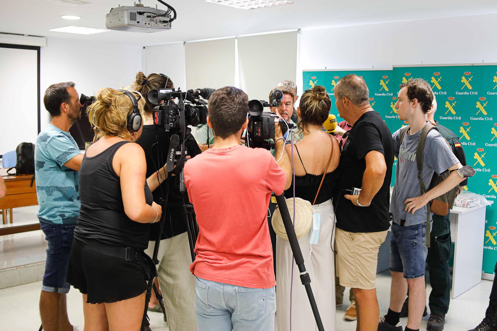 La Guardia Civil intercepta 16 kilos de cocaína en Ibiza en dos incautaciones