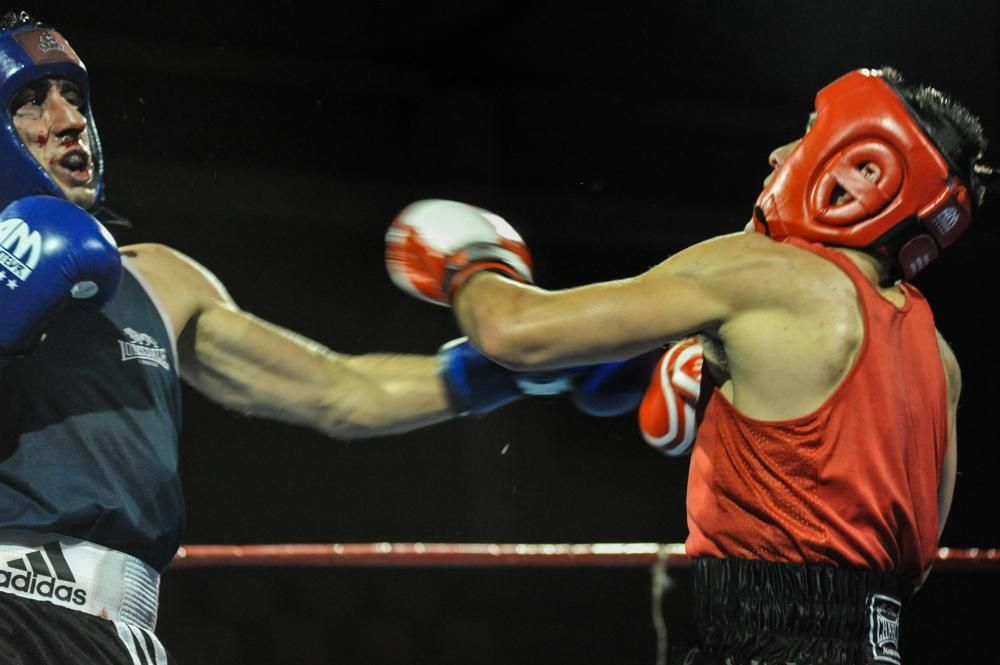 La noche del mejor boxeo gallego