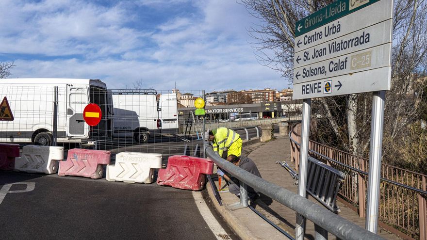 Reforma del Pont de Sant Francesc de Manresa: aquest dijous, afectacions de trànsit a la C-37z - C1411b