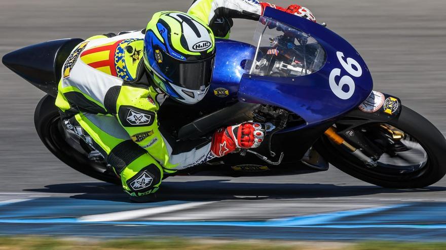 El navarresino Sergio García debuta en el campeonato de España de Superbikes
