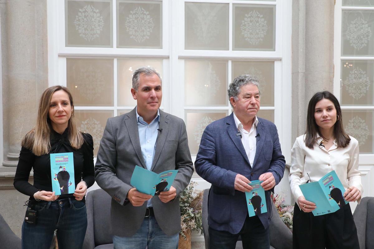 La presentación de la nueva jornada de «As Mulleres que opinan son perigosas».
