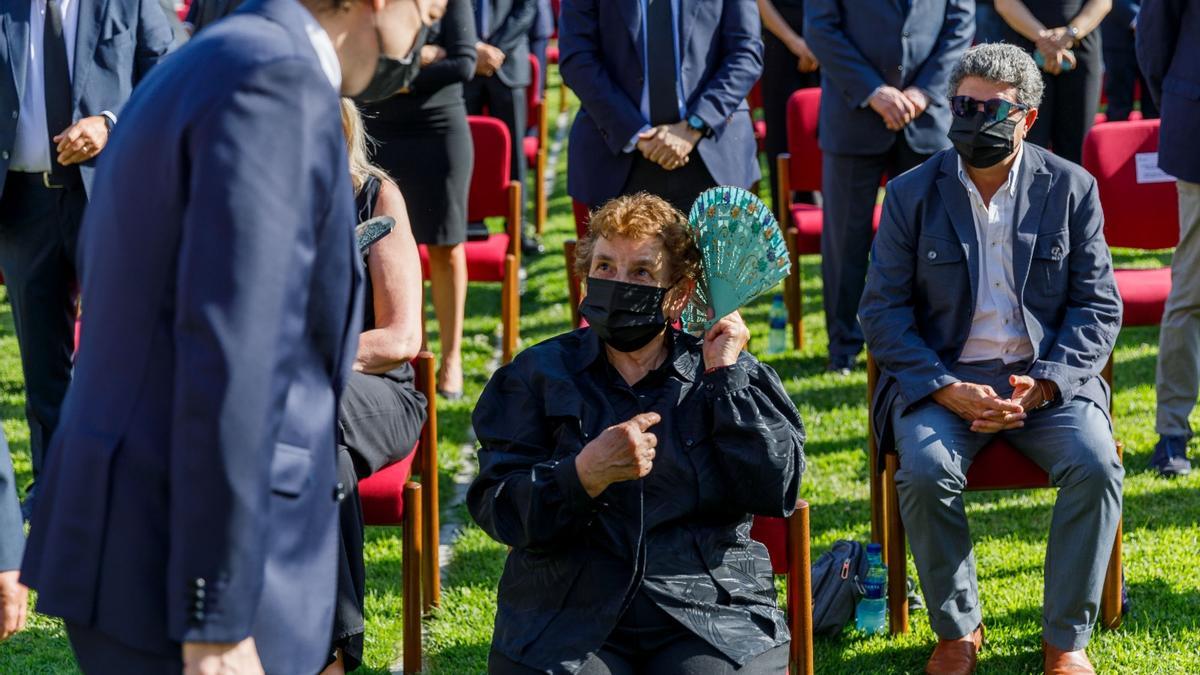 Homenaje a las víctimas del coronavirus de Castilla y León