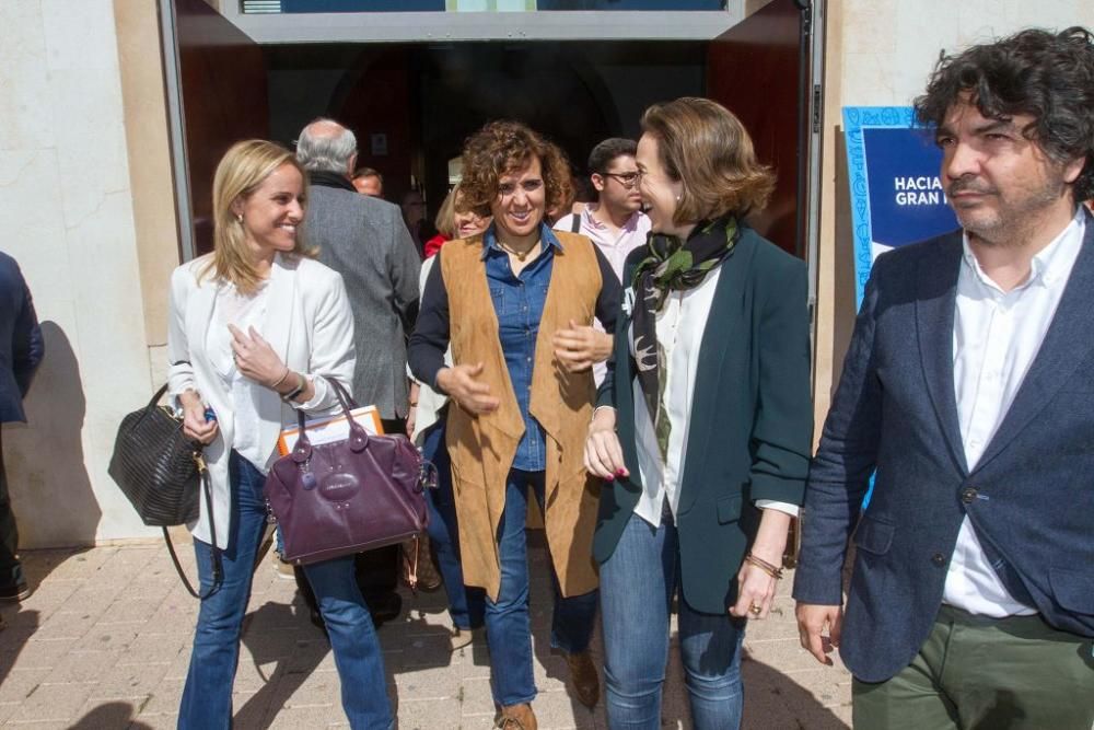 Acto de presentación de Noelia Arroyo como candidata a la alcaldía de Cartagena