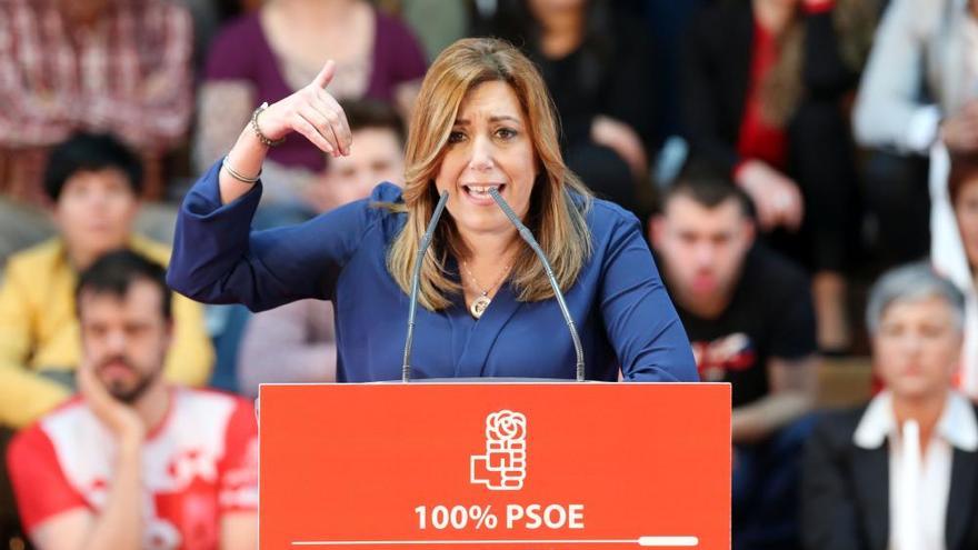 Susana Díaz: &quot;A ganar, por Galicia, por Andalucía y por España&quot;